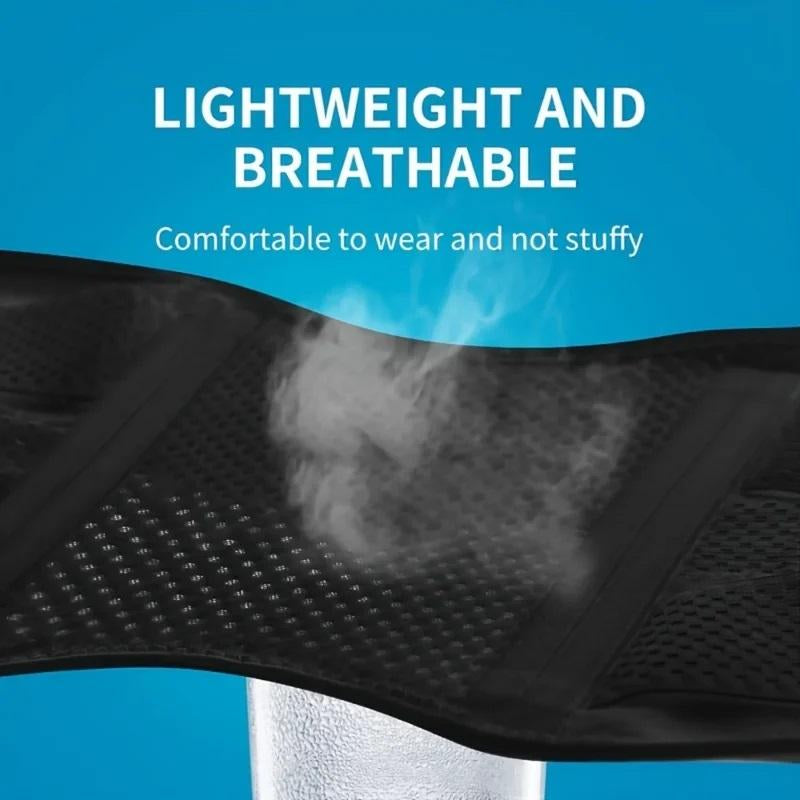 Knee Brace for Knee Pain Relief โ Compression Support with Air Mesh Fabric, Adjustable Wrap & Side Stabilizers | for Sports, Running, Meniscus Tear, ACL, Arthritis